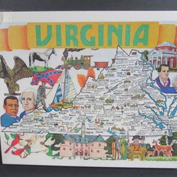 Vtg 1978 Virginia 550 Pc Jigsaw Puzzle By Great American Puzzle~NEW
