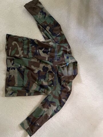 Camouflaged Shirt -military -$20