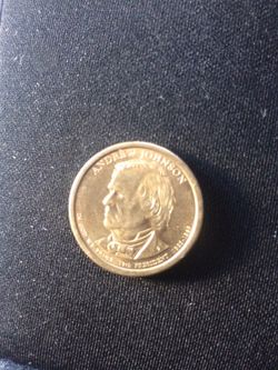 2011-P Andrew Johnson Presidential Dollar Coin