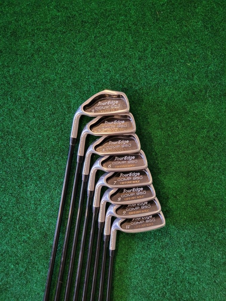 Left Handed Tour Edge Comp 950 Iron Set