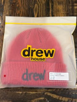 Drew House Scribble Soft Rib Beanie Red