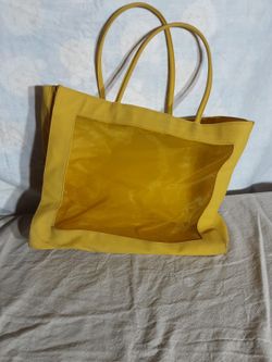 Yellow Tote Bag
