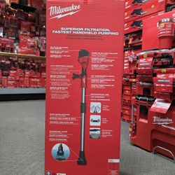 M18 Milwaukee Stick Transfer Pump, TOOL Only, 20 GPM,17ft above head, New, Financing Available 