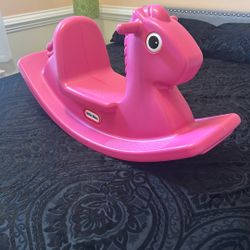 Pink Rocking Horse