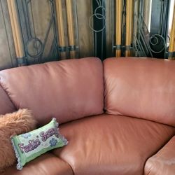 Creative Leather Custom Made Leather Sectional