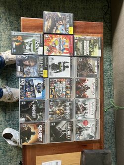 Lot Of PlayStation 2 And 3 Games 10$ Each Or Them All For 100$