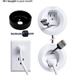 Echogear In Wall Cable Management - NEW