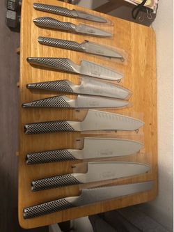 Global knife 10pc set