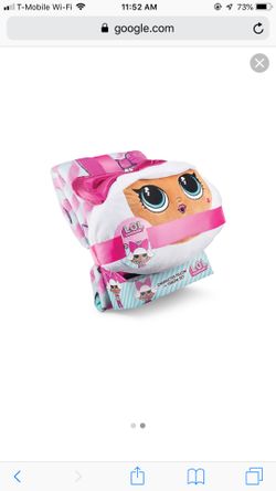 Lol surprise blanket set