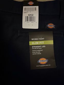 Dickies Slim Fit Work Pants 42x32