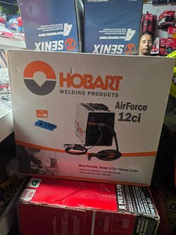 HOBART Airforce 12 Amp Plasma Cutter 120 (V) Compressor built in. 1/8 in Rated Plasma