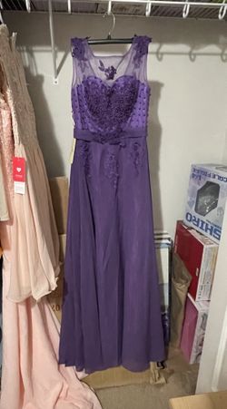 Grace Karin Wedding and Events Purple Dress