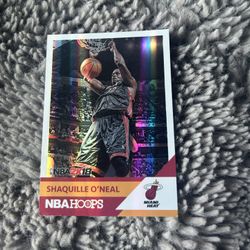 Shaquille O’Neal Holo Basketball Card