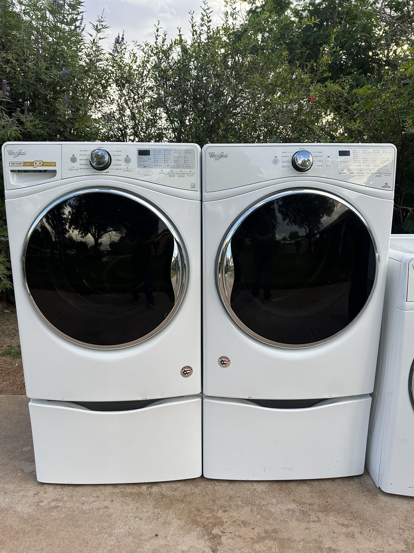 Whirlpool Washer And Electric Dryer