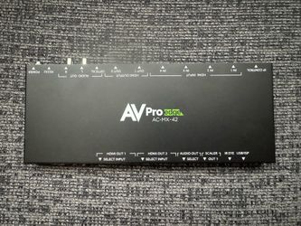 AVPro Edge AC-MX-42 Professional 4x2 HDMI matrix switcher $150 firm