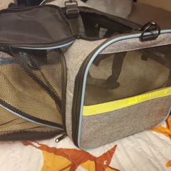 Pet Carrier Airplane Approved Expandable 