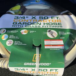 New contractor grade 50 FT garden hose  CASH ONLY