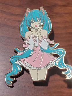 Hatsune Miku Enamel Pin - Vocaloid Anime Idol Collectible