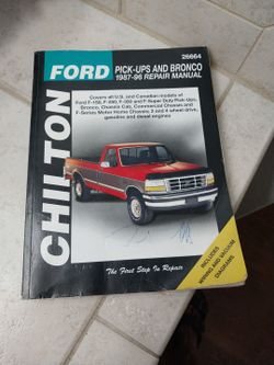 Chilton Ford Pick-ups and Broncob1987- 96