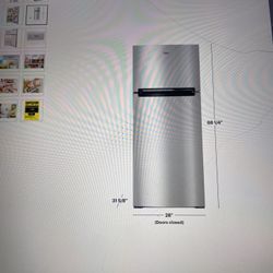 Whirlpool Top- Freezer Refrigerator (Brand New )