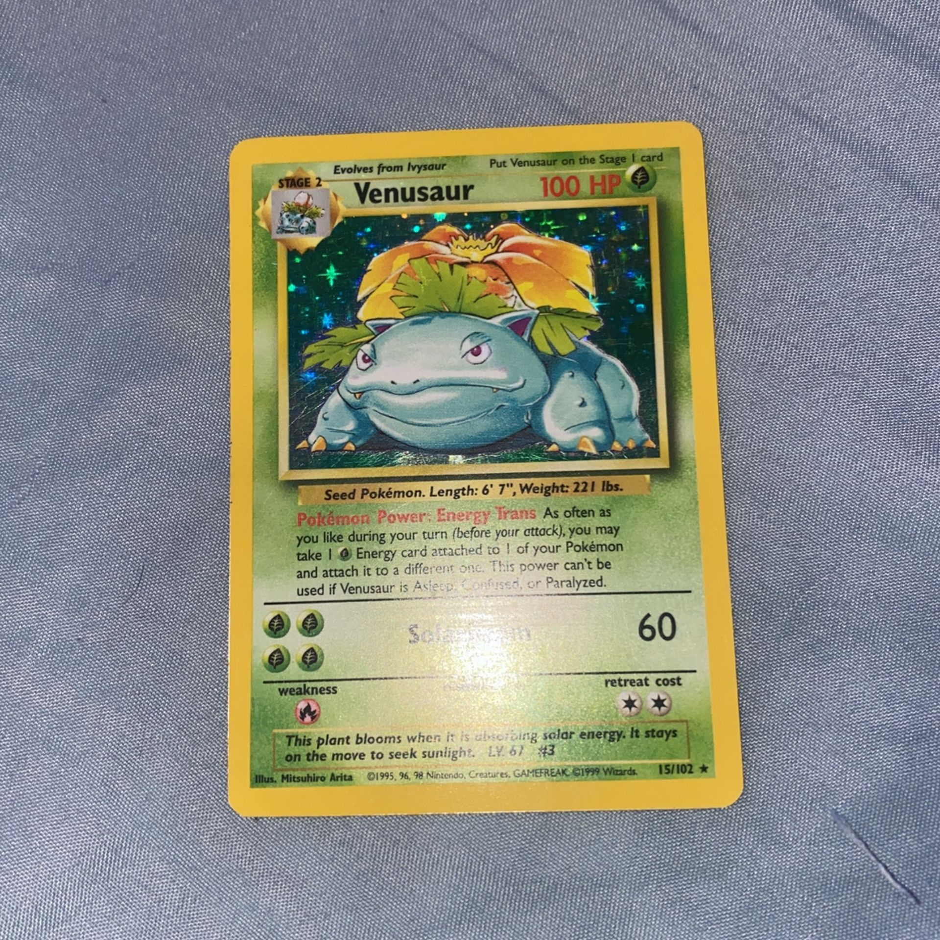 Unlimited Base Set Venusaur