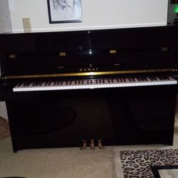 Kawai K-3 Polished Ebony Upright Piano 