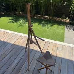 Mabel M27 Folding Easel And Mabel M39 Folding Stool