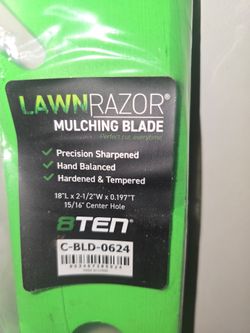 Mulching blades