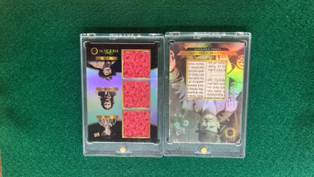Butch Wild Bill Billy the Kid relics cards