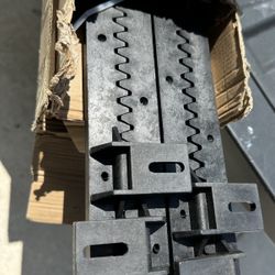 ALEKO 4NGRACK33 Nylon Gear Racks for Sliding Gate Opener Operator Set of 4 3.3 Foot Racks Total 13 Feet