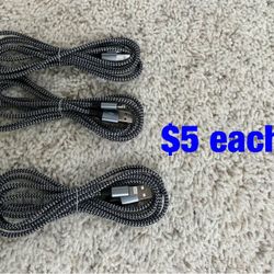 Phone  chargers   -   $5  each