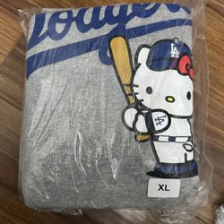 Brand New Dodgers Hello Kitty Hoodie