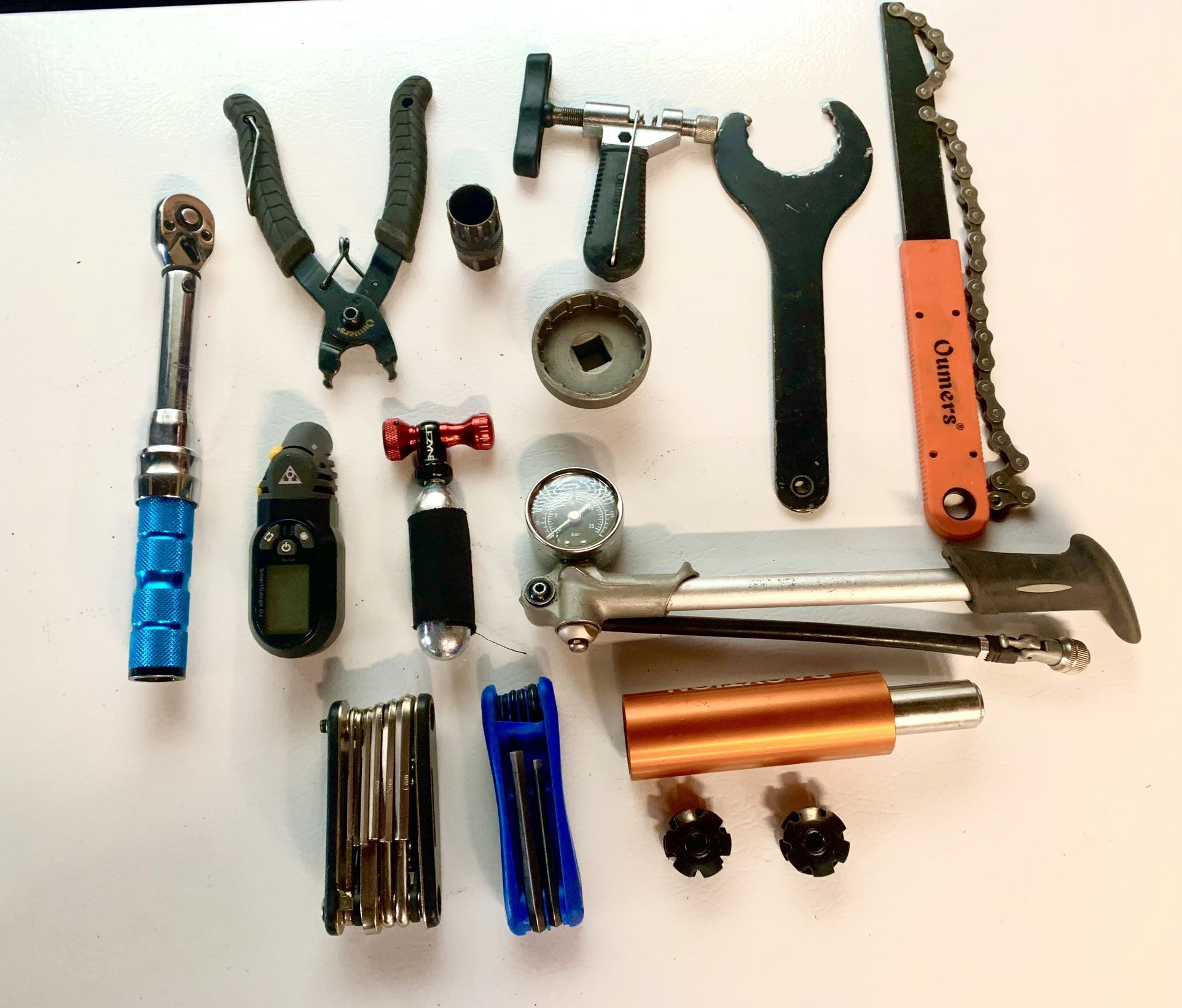 Assorted Mountain Bike Tools