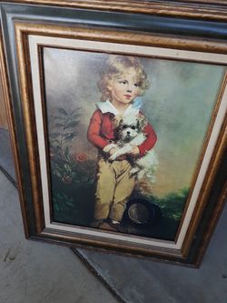 Little boy picture frame