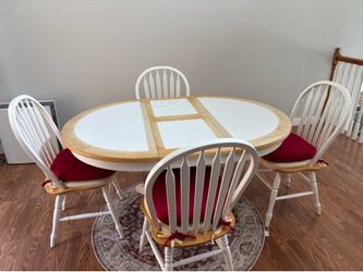 Table and chairs