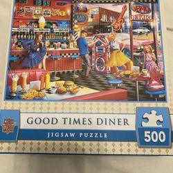 500 Piece Good Times Diner Puzzle