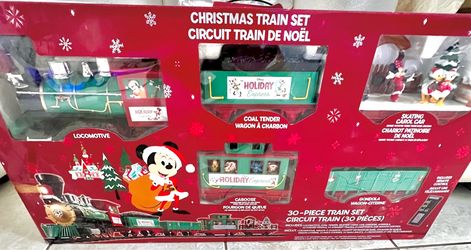 Train de navidad disney de Mickey Mouse y amigos