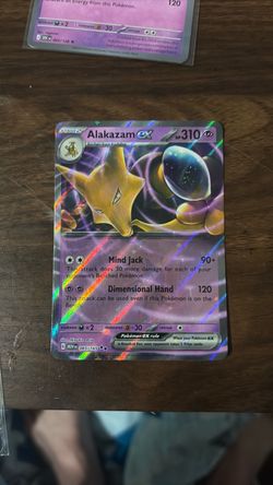 Alakazam ex Pokémon Card 065/165 Holo