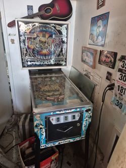 Vintage Original Ballys Silverball Mania Pinball Machine 1980's Arcade Retro