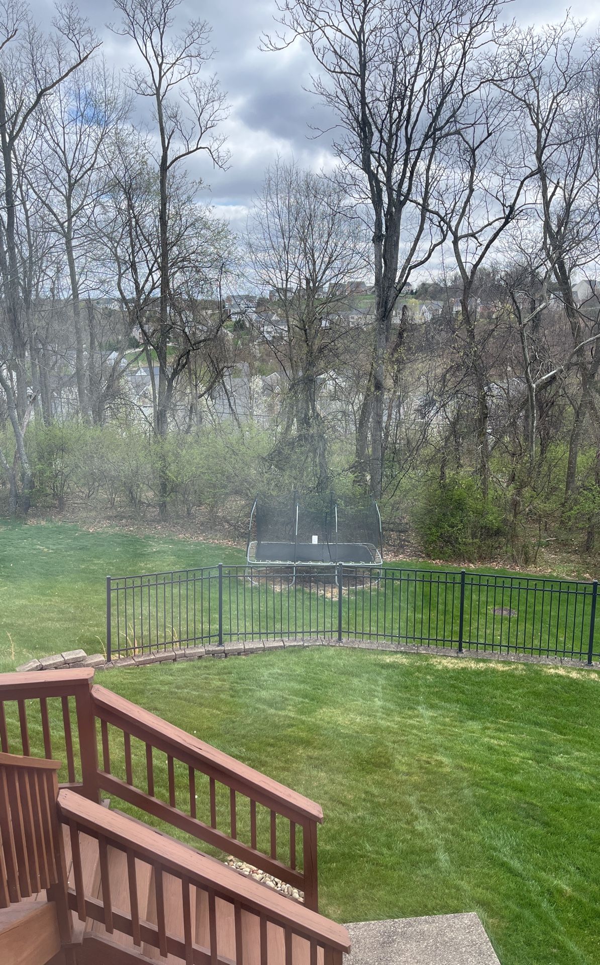 Outdoor trampoline