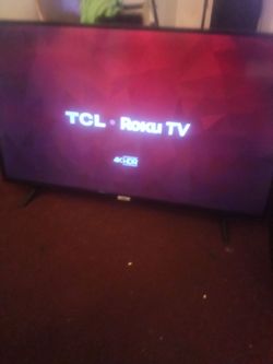 43 inch TCL Roku TV