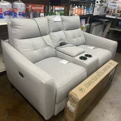 Fabric Power Loveseat