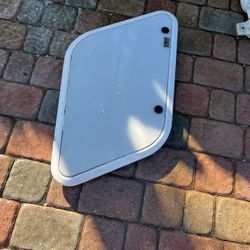 Baja Boat Front Deck Glass 