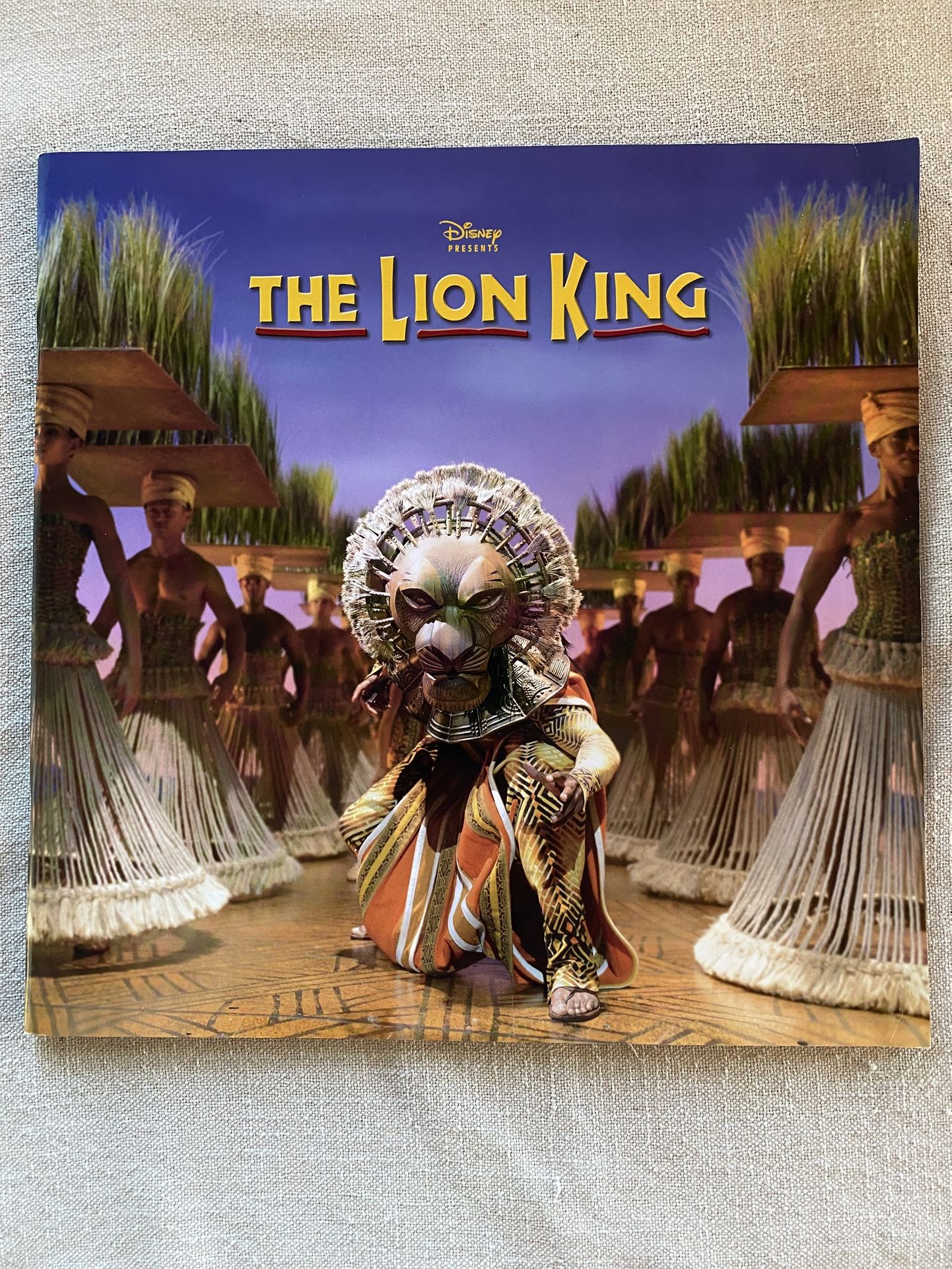 Disney’s The Lion King Rafiki Souvenir Program Theatre Tour