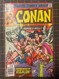 Conan The Barbarian #72 Marvel 1977