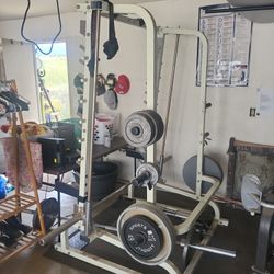 Smith Press And Bench Press