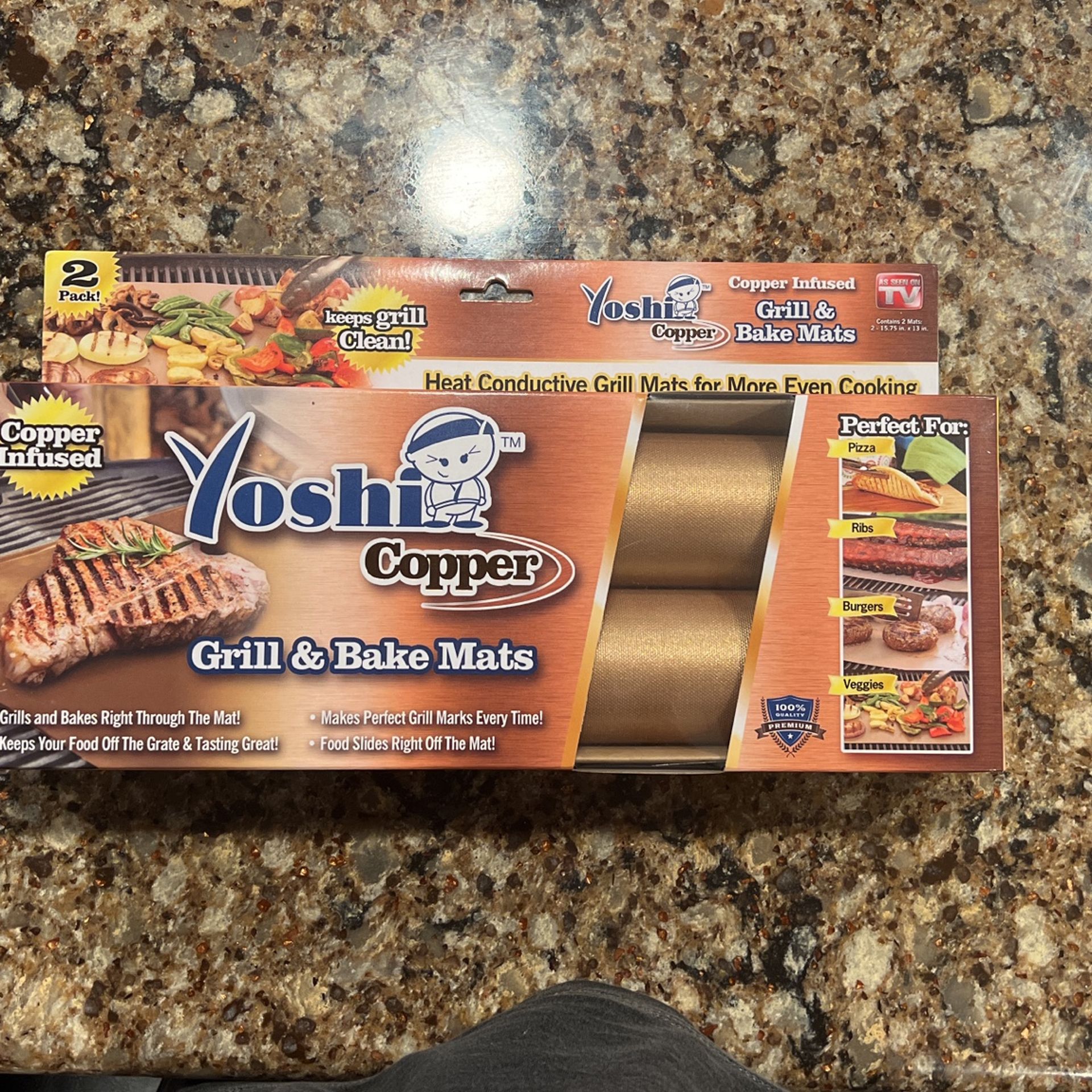 Brand new grill mats