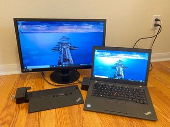 LAPTOP BUNDLE: THINKPAD+MONITOR+2 DOCKS