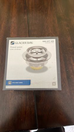 Glacier Bay Fixed Post Sink Strainer