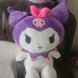 Kuromi backpack Plush 19 inch